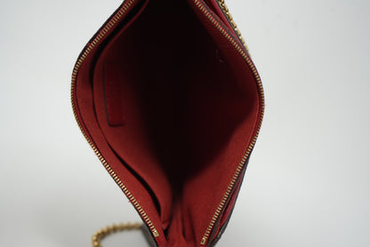 LOUIS VUITTON Monogram Pallas Clutch 2017