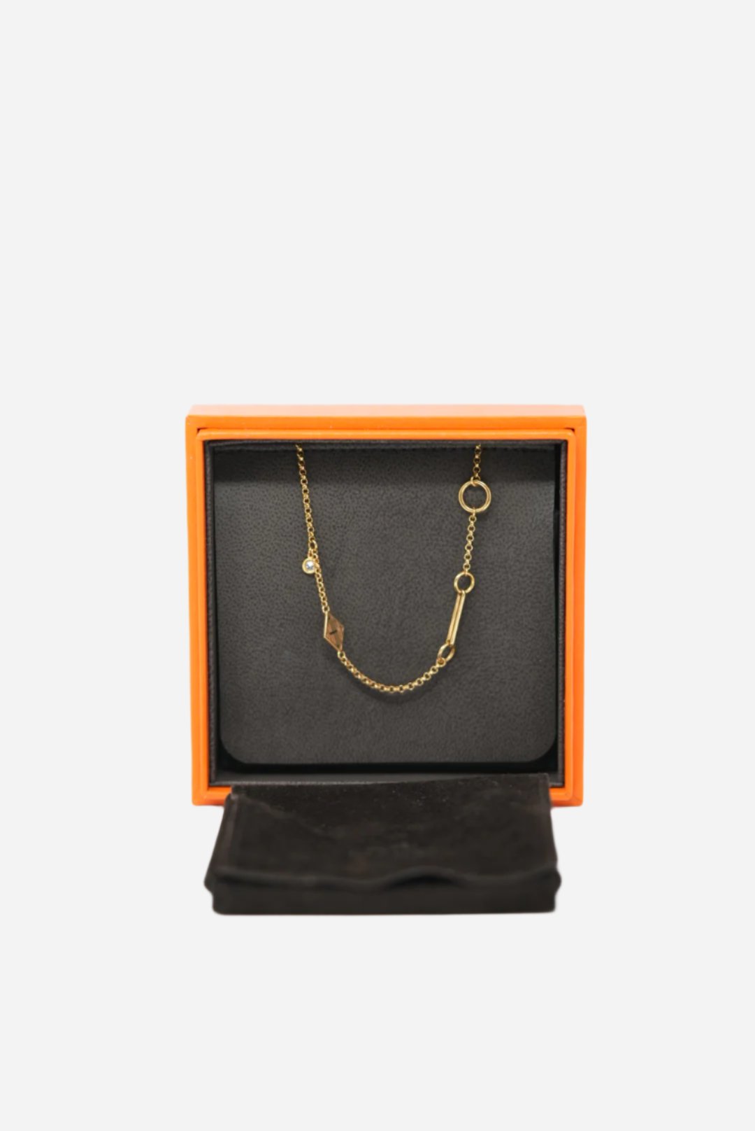 HERMES 18K Gambade Bracelet XS