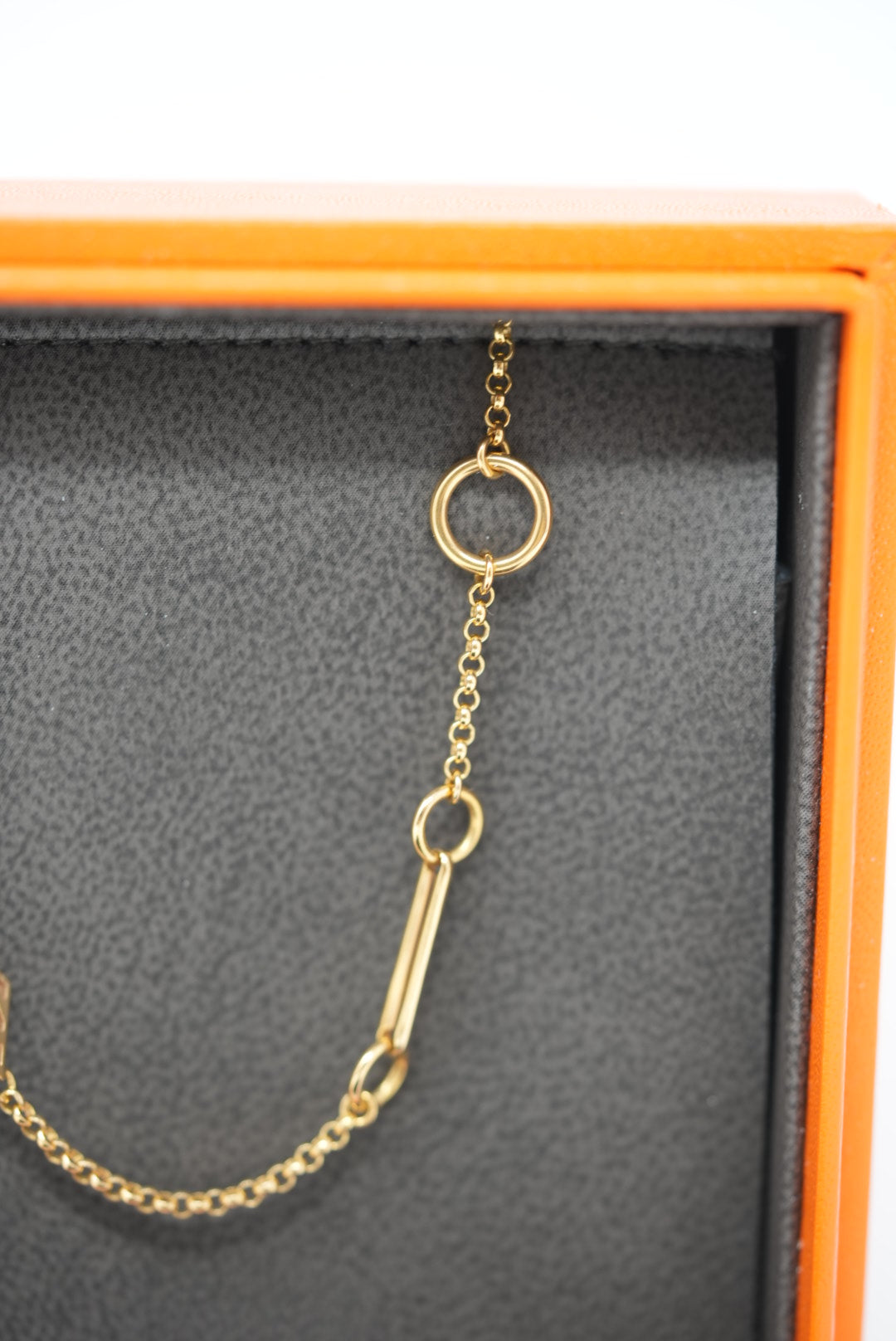 HERMES 18K Gambade Bracelet XS