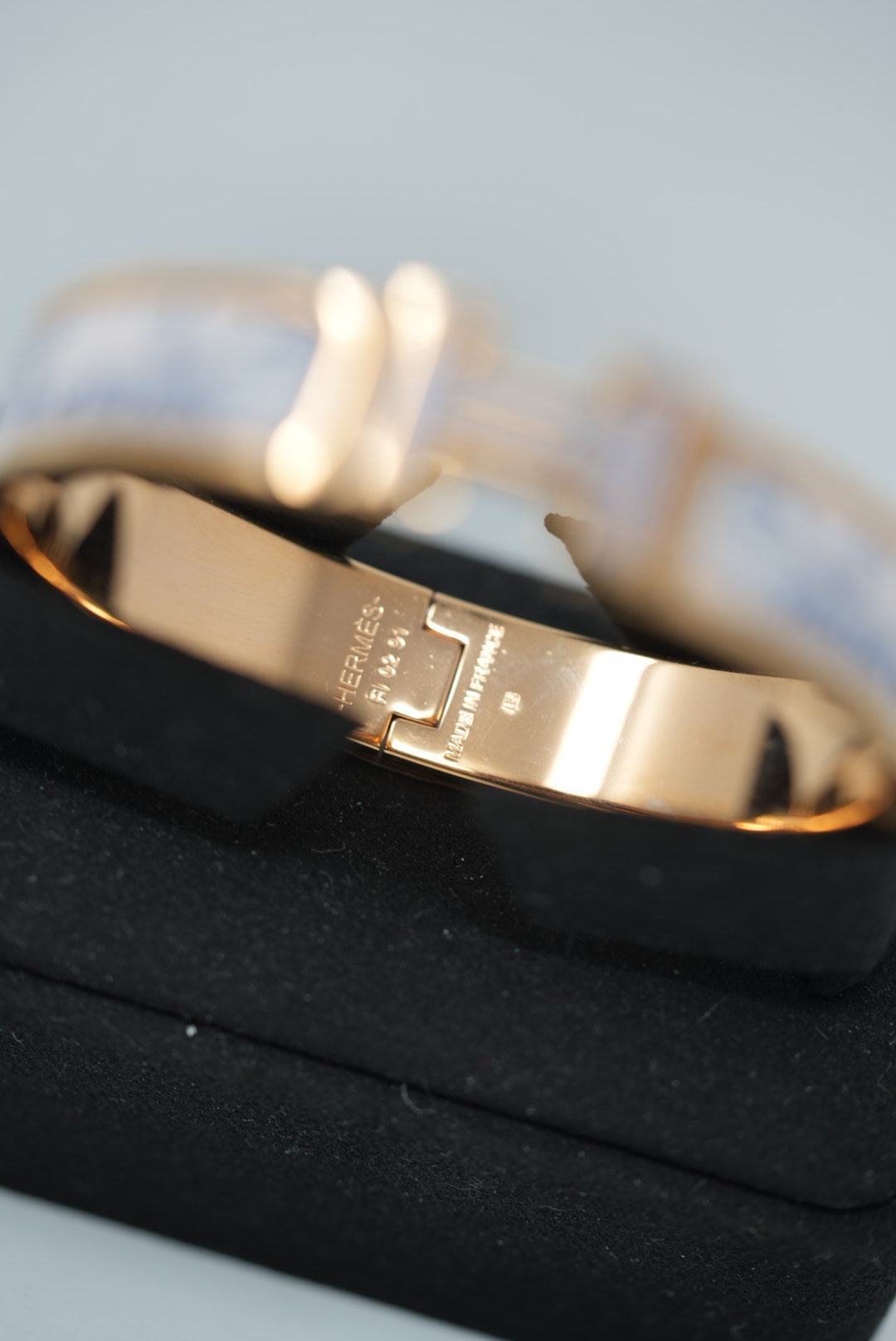 Hermes Clic H Pattern Bracelets