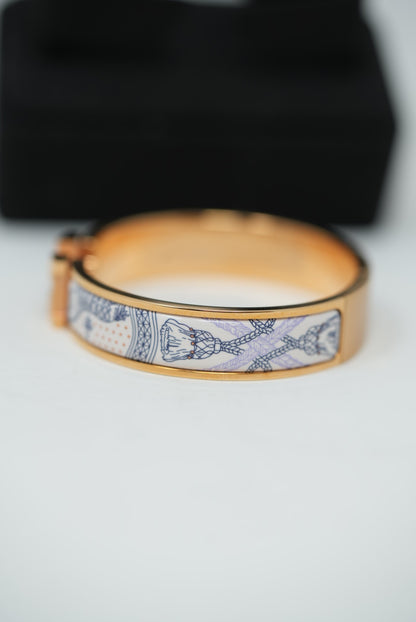 Hermes Clic H Pattern Bracelets