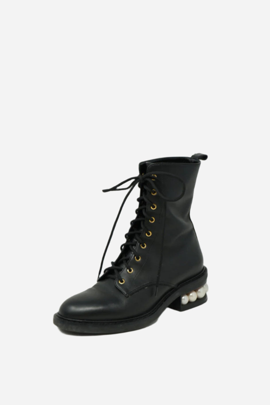 Nicholas Kirkwood Combat Boots Size 8