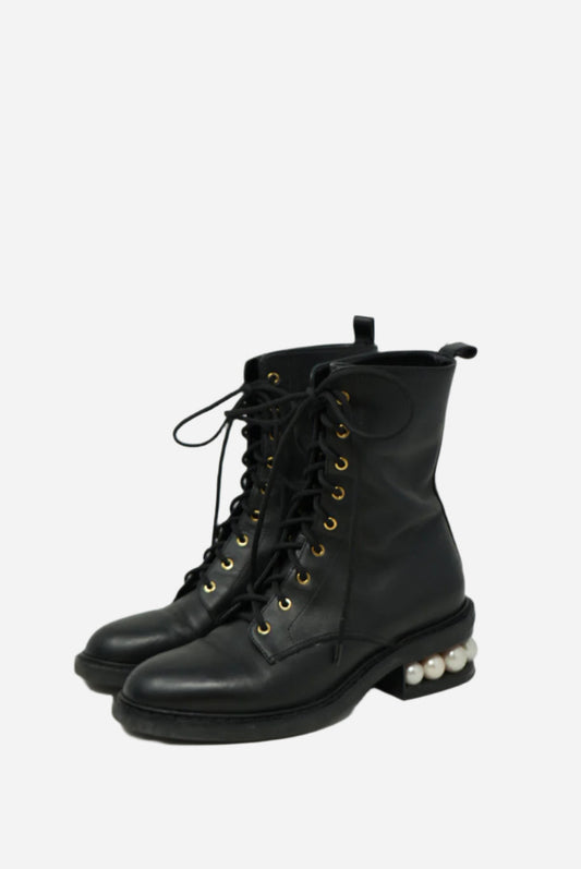 Nicholas Kirkwood Combat Boots Size 8