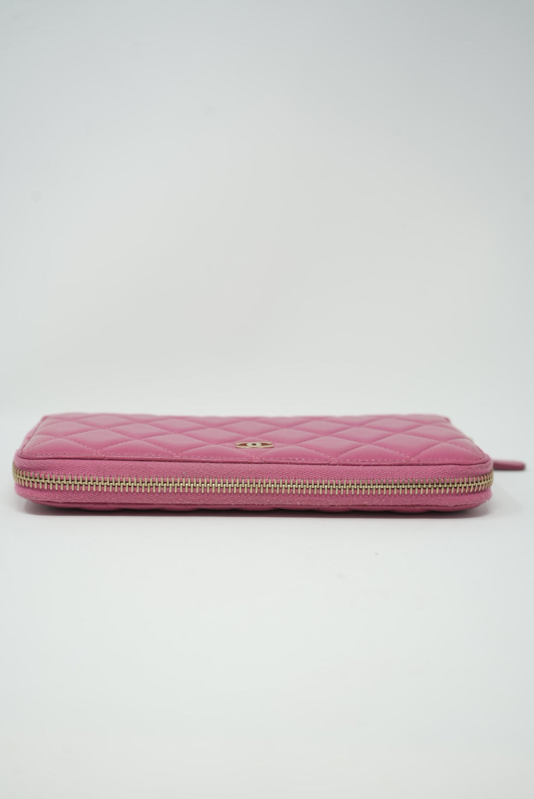 Pre-owned Chanel Long Wallet Pink 2013-2014