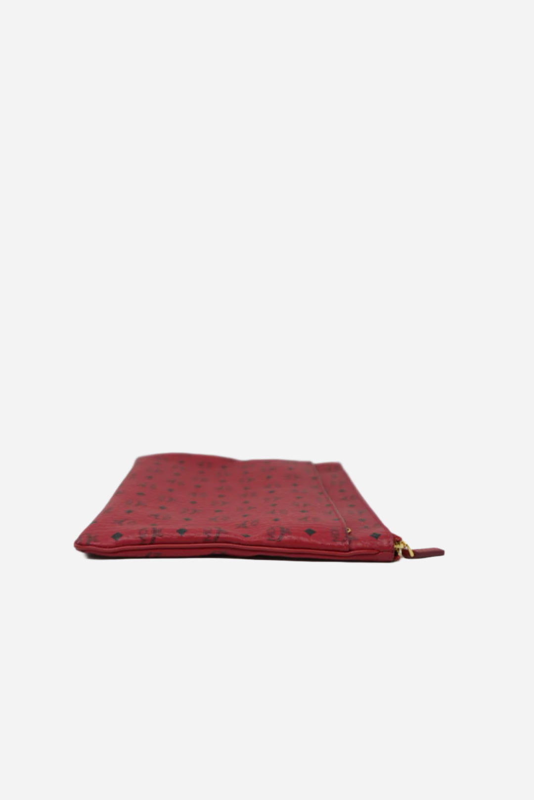 MCM Visetos Monogrammed Clutch Bag