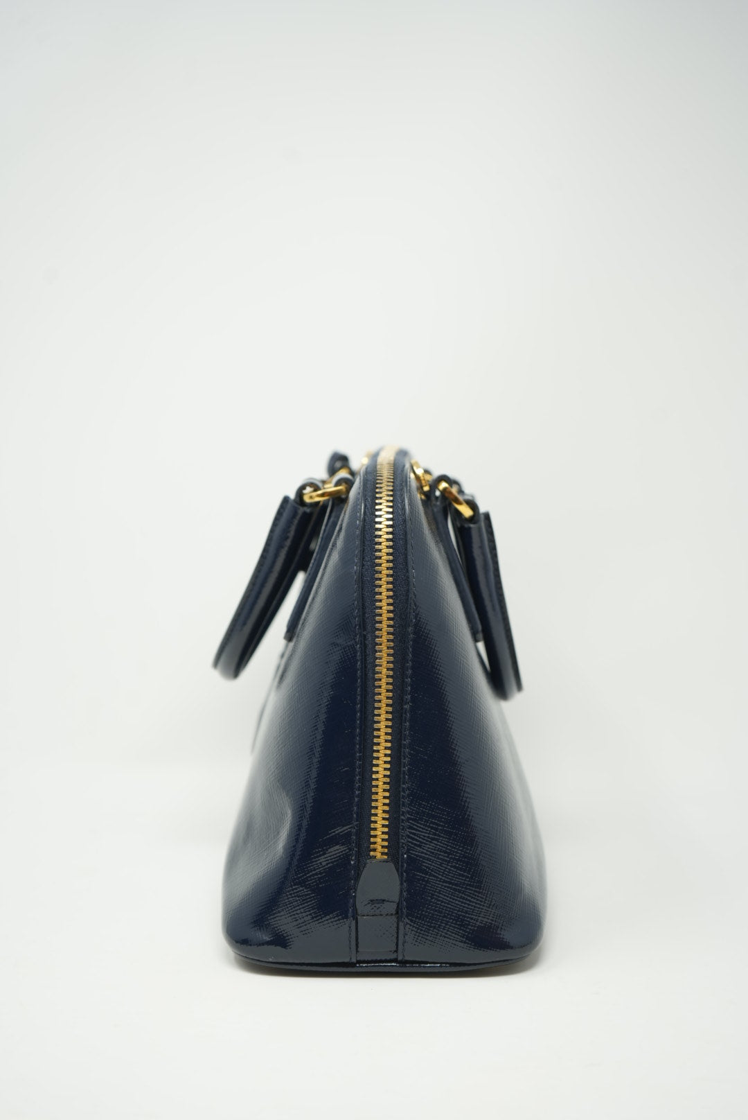 Prada Saffiano Vernice Small Promenade Tote