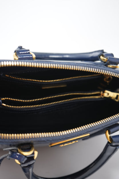 Prada Saffiano Vernice Small Promenade Tote
