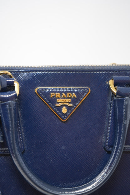 Prada Saffiano Vernice Small Promenade Tote