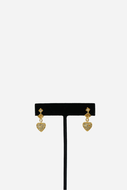 Givenchy Heart Earrings