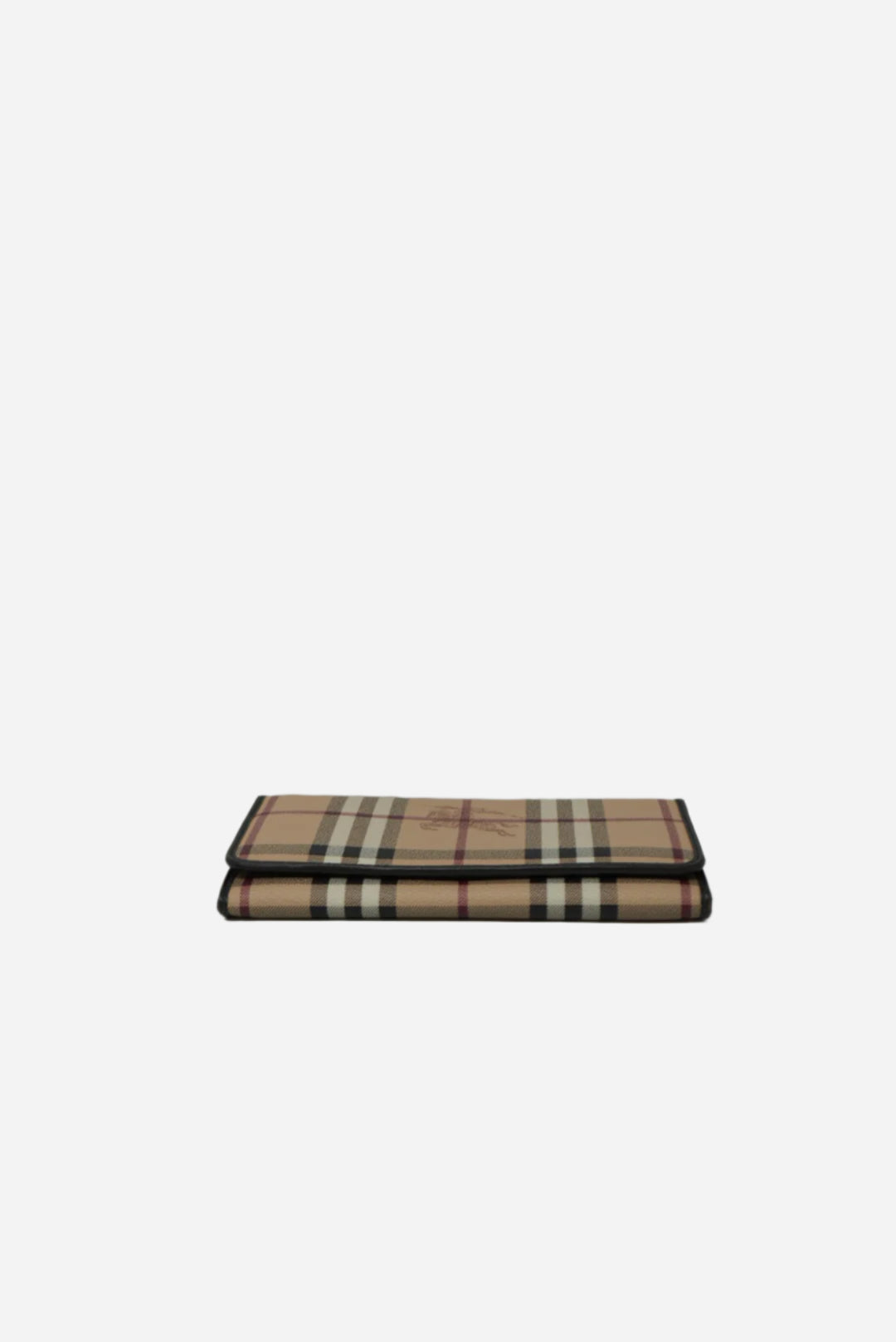 Burberry Check Long Wallet