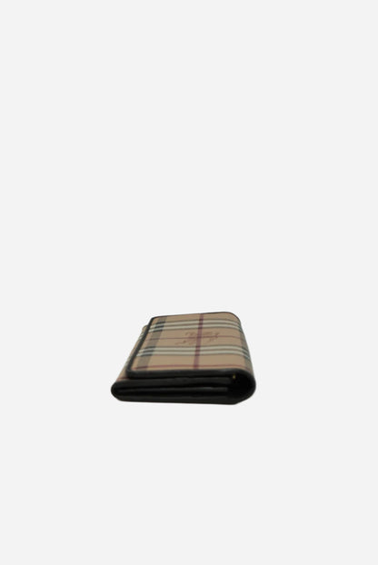 Burberry Check Long Wallet