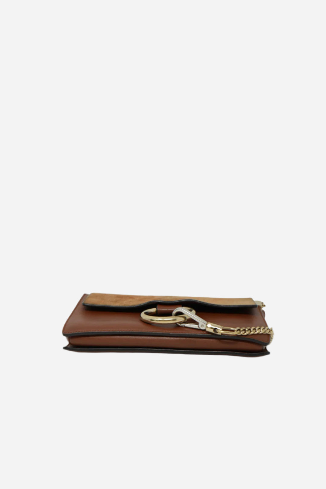 Chloe Caramel Mini Faye Crossbody