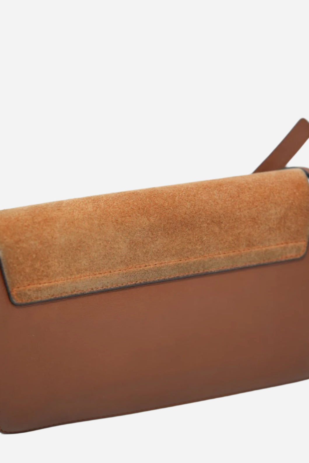 Chloe Caramel Mini Faye Crossbody