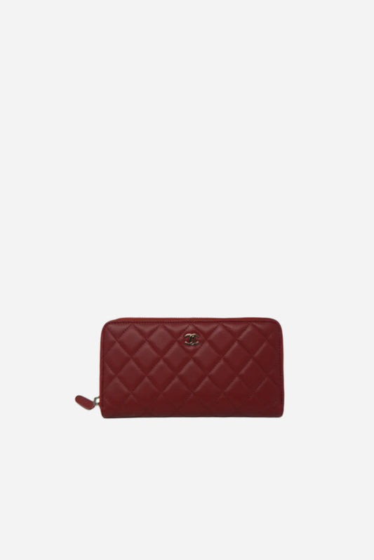 Pre-owned Chanel Classic Zipped Wallet Never Used