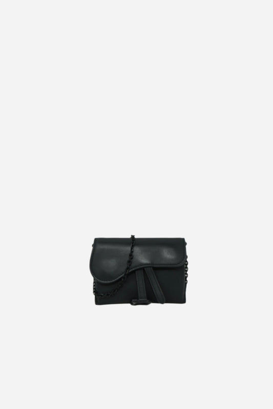 Dior Nano Saddle Pouch with Chain