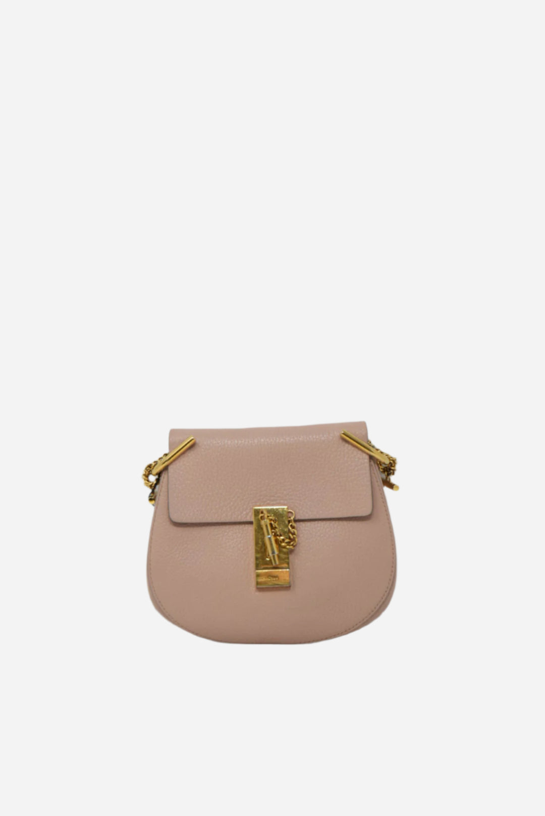 Chloe Leather Drew Crossbody Bag