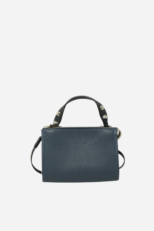 Longchamp Leather Clutch with Strap