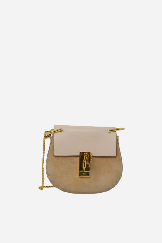 Chloe Leather Drew Crossbody Bag