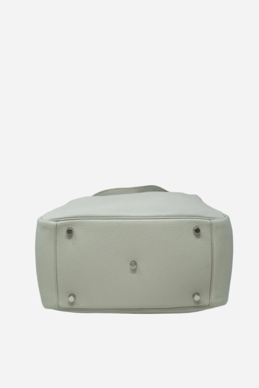 Hermes Lindy 30 TC Leather Square R 2004 Gris Perle