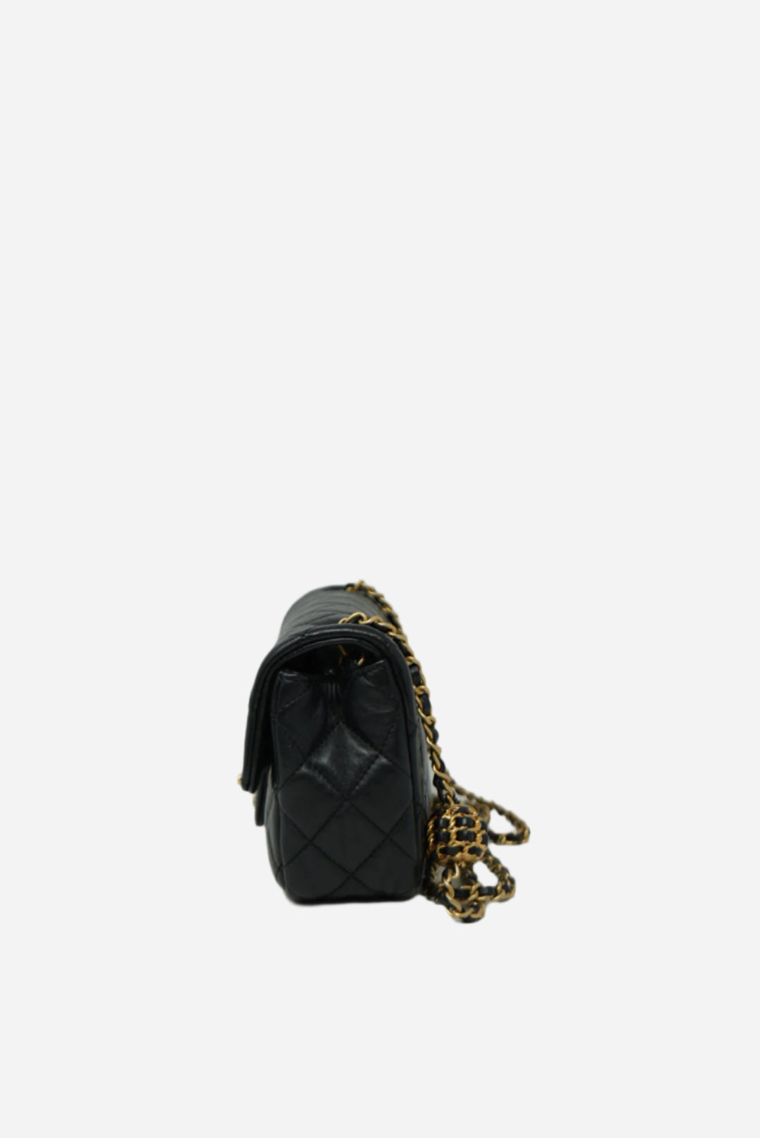 Pre-Owned CHANEL Lambskin Pearl Crush Mini Rectangular BrandNew W/box