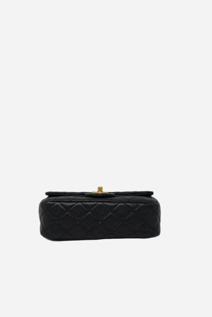 Pre-Owned CHANEL Lambskin Pearl Crush Mini Rectangular BrandNew W/box