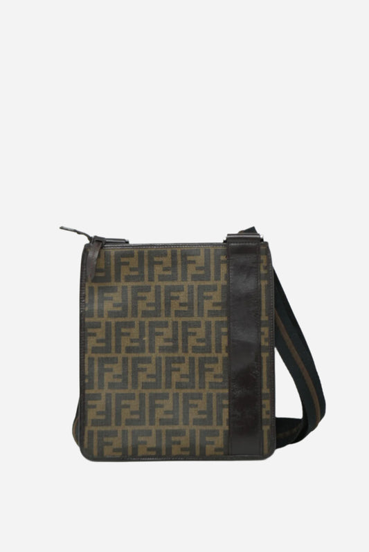 Fendi Zucca Canvas Crossbody Bag