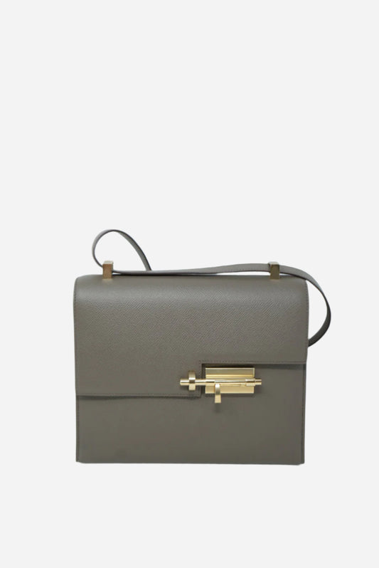 Hermes Epsom Leather Verrou 23 Etain D 2019