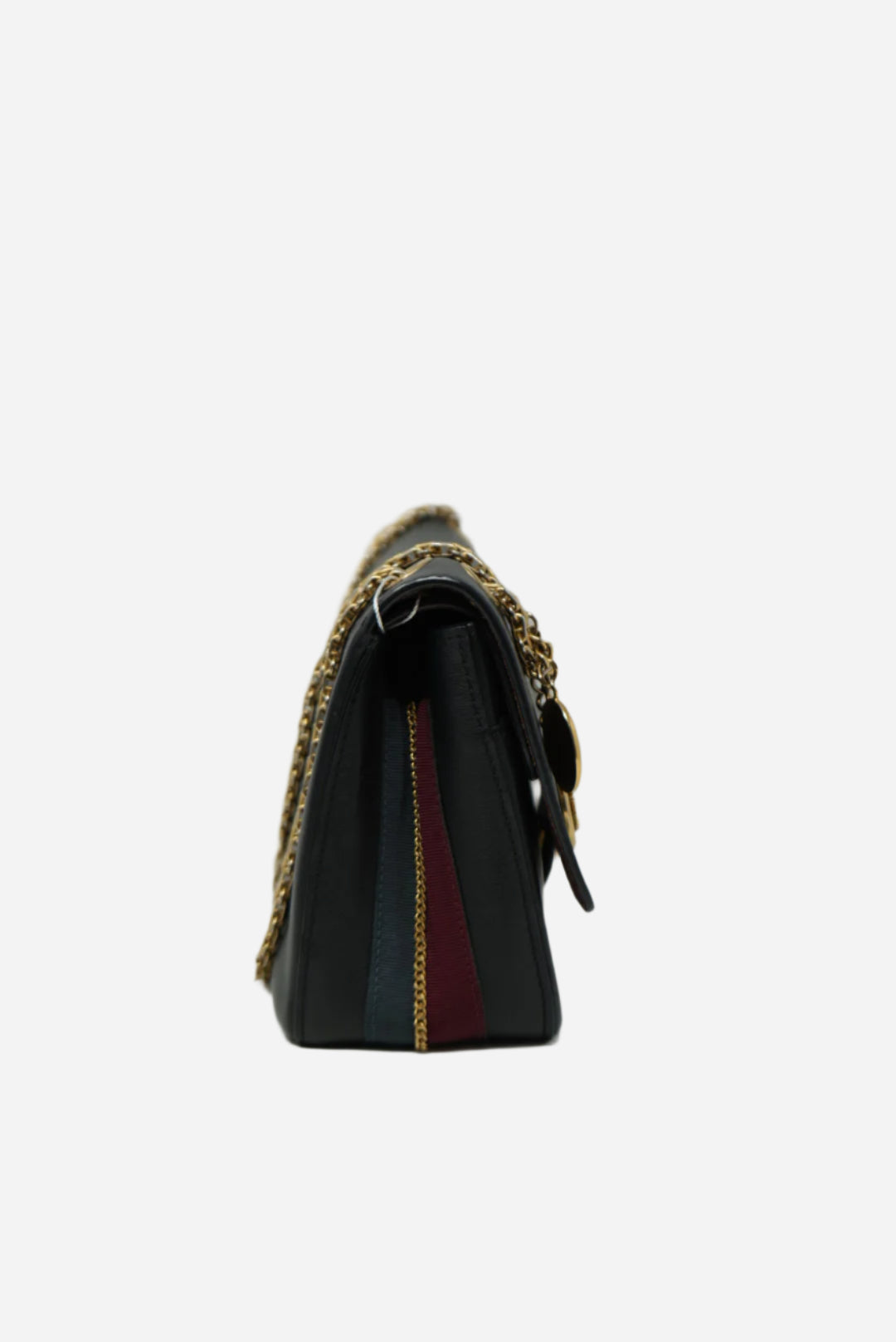 Pre-Owned Chanel Calfskin Medallion 2.55 Medium