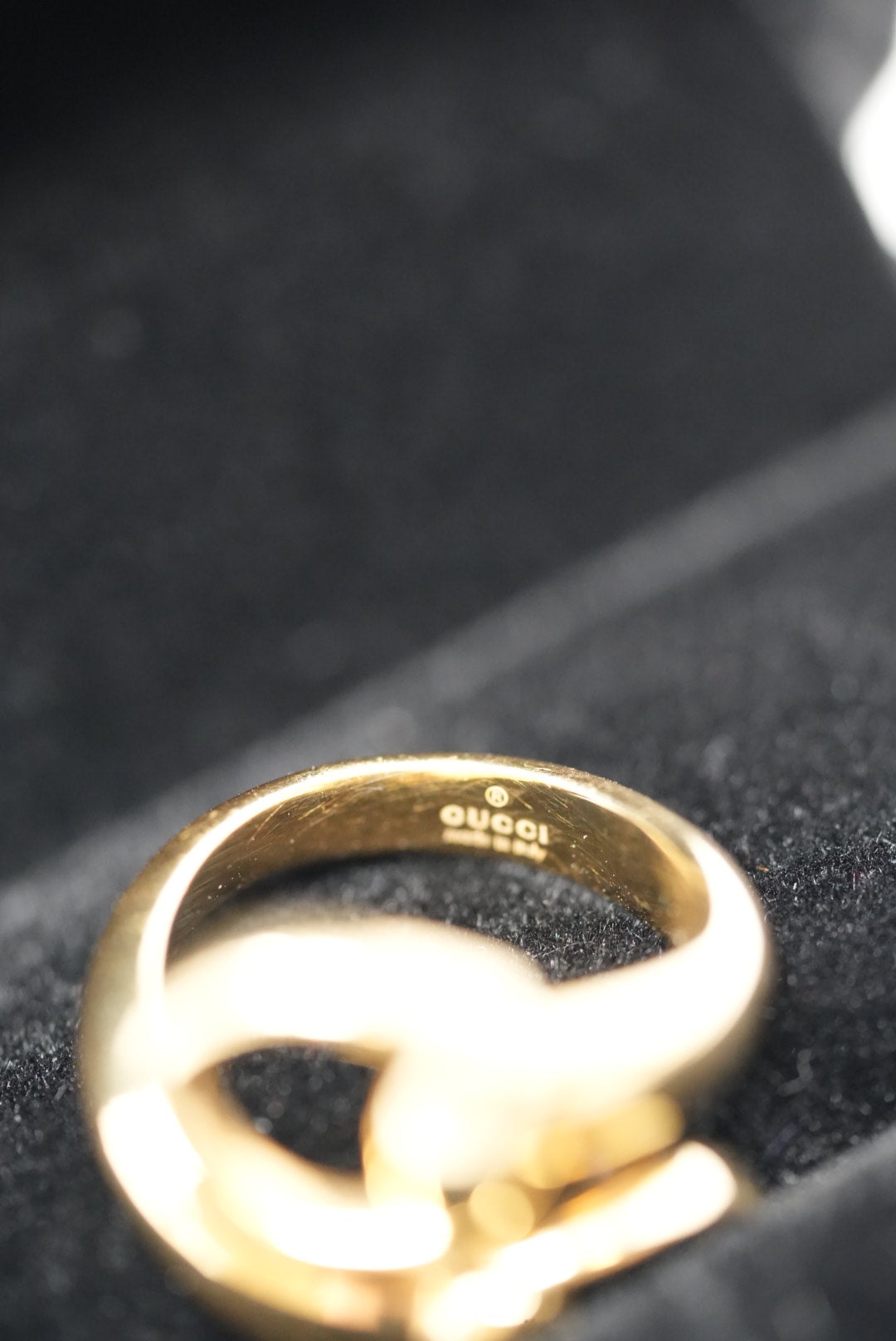 Gucci Horsebit 18k contrarie ring #10 Yellow Gold