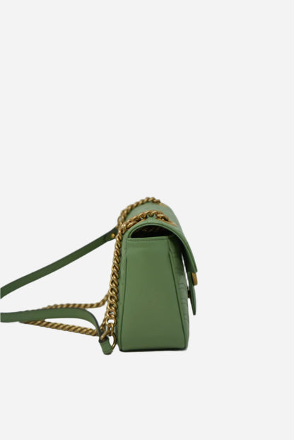 Gucci Marmont Handbag Green Medium-Giftable