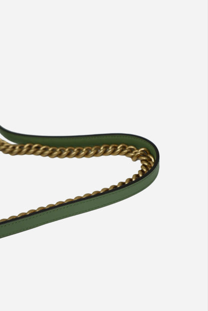Gucci Marmont Handbag Green Medium-Giftable