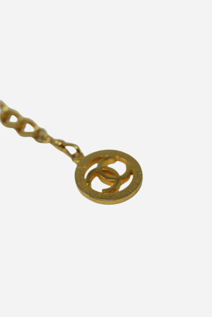 Pre-owned Chanel Triple Gold Chain Belt