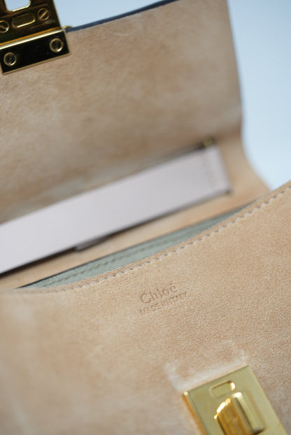Chloe Leather Drew Crossbody Bag