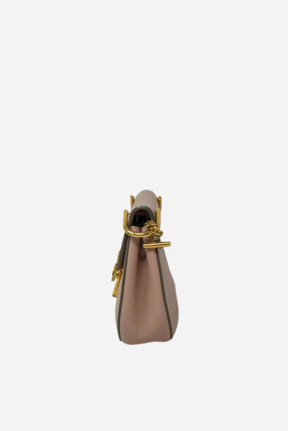Chloe Leather Drew Crossbody Bag