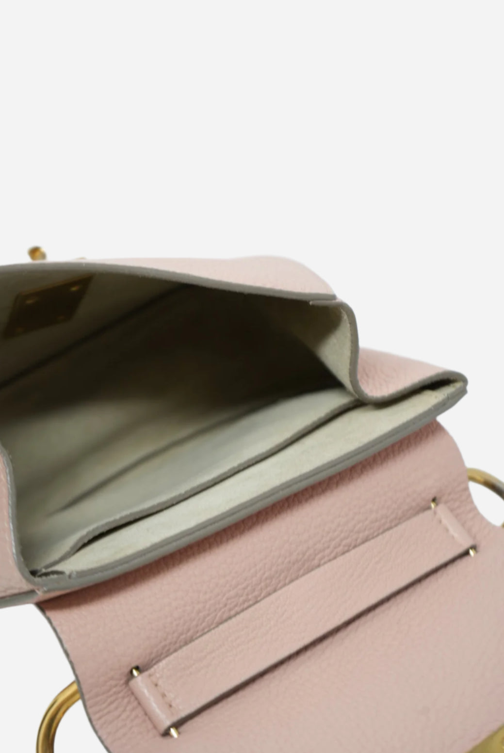 Chloe Leather Drew Crossbody Bag