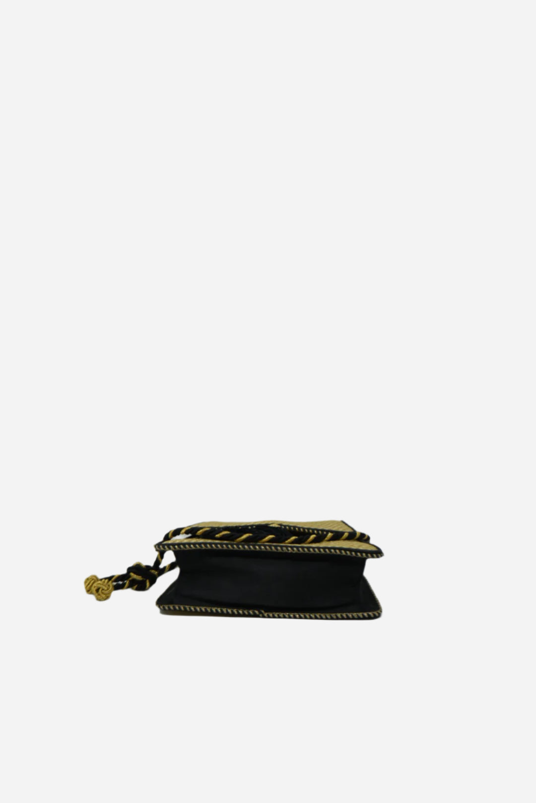 Bottega Venata Wicker Mini Crossbody Bag