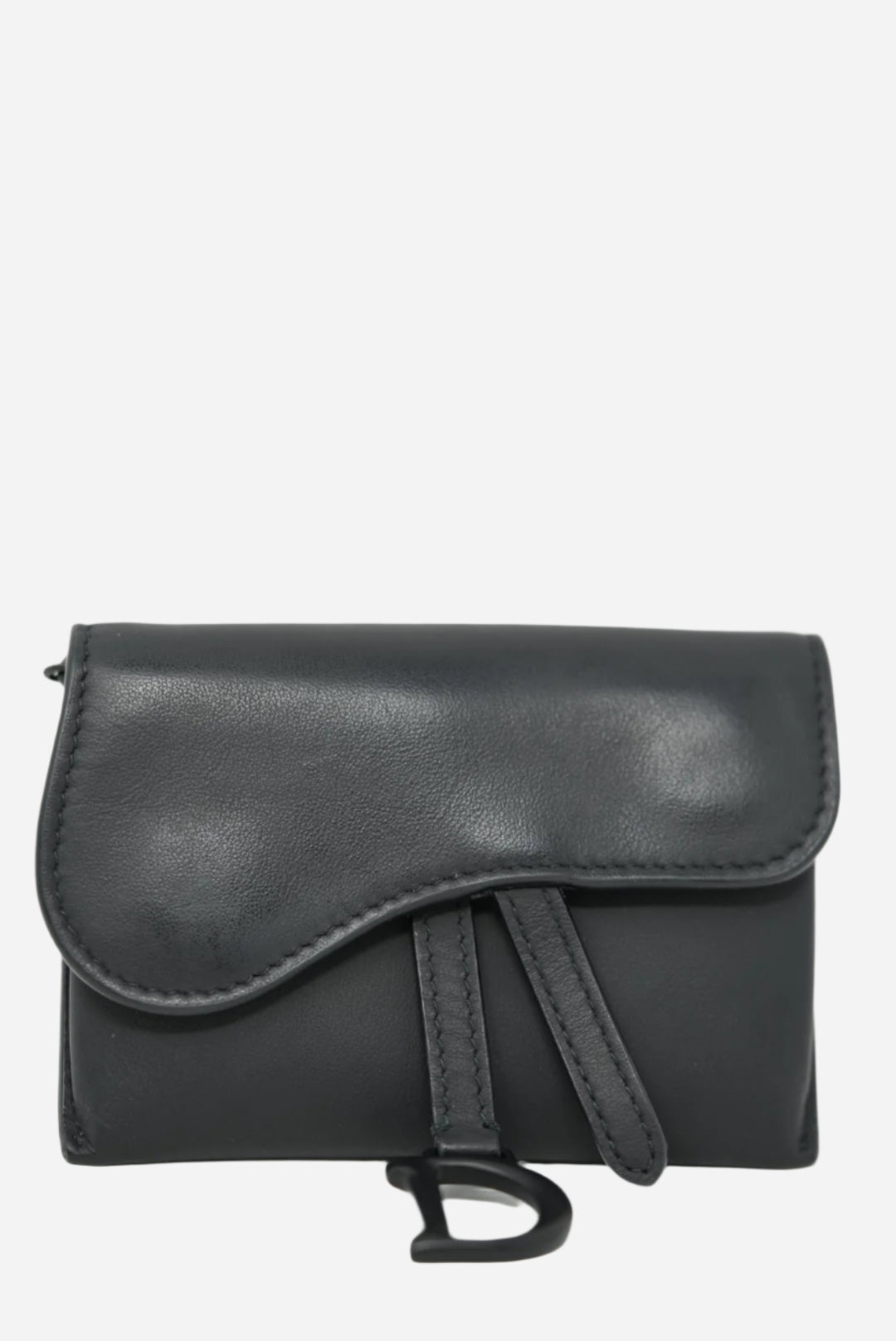 Dior Nano Saddle Pouch with Chain