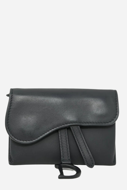 Dior Nano Saddle Pouch with Chain