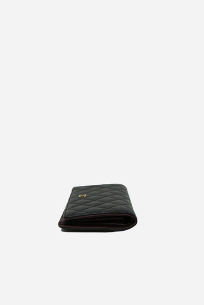 Pre-Owned Chanel Caviar Long Wallet