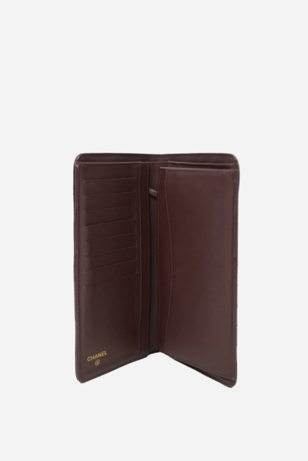 Pre-Owned Chanel Caviar Long Wallet