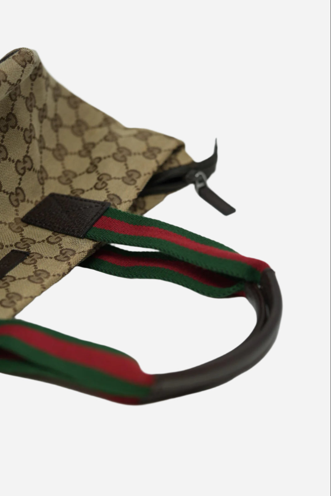Gucci GG Canvas Zipper Mini Tote Bag