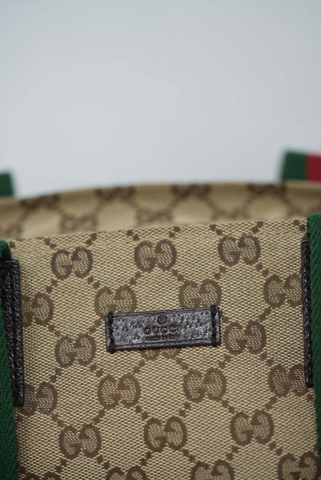 Gucci GG Canvas Zipper Mini Tote Bag