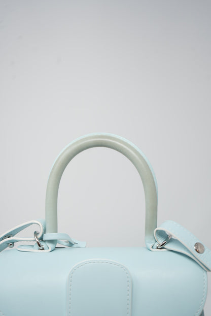 Delvaux Mini Brillant Handbag Light Blue