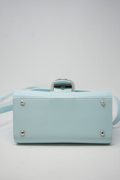 Delvaux Mini Brillant Handbag Light Blue