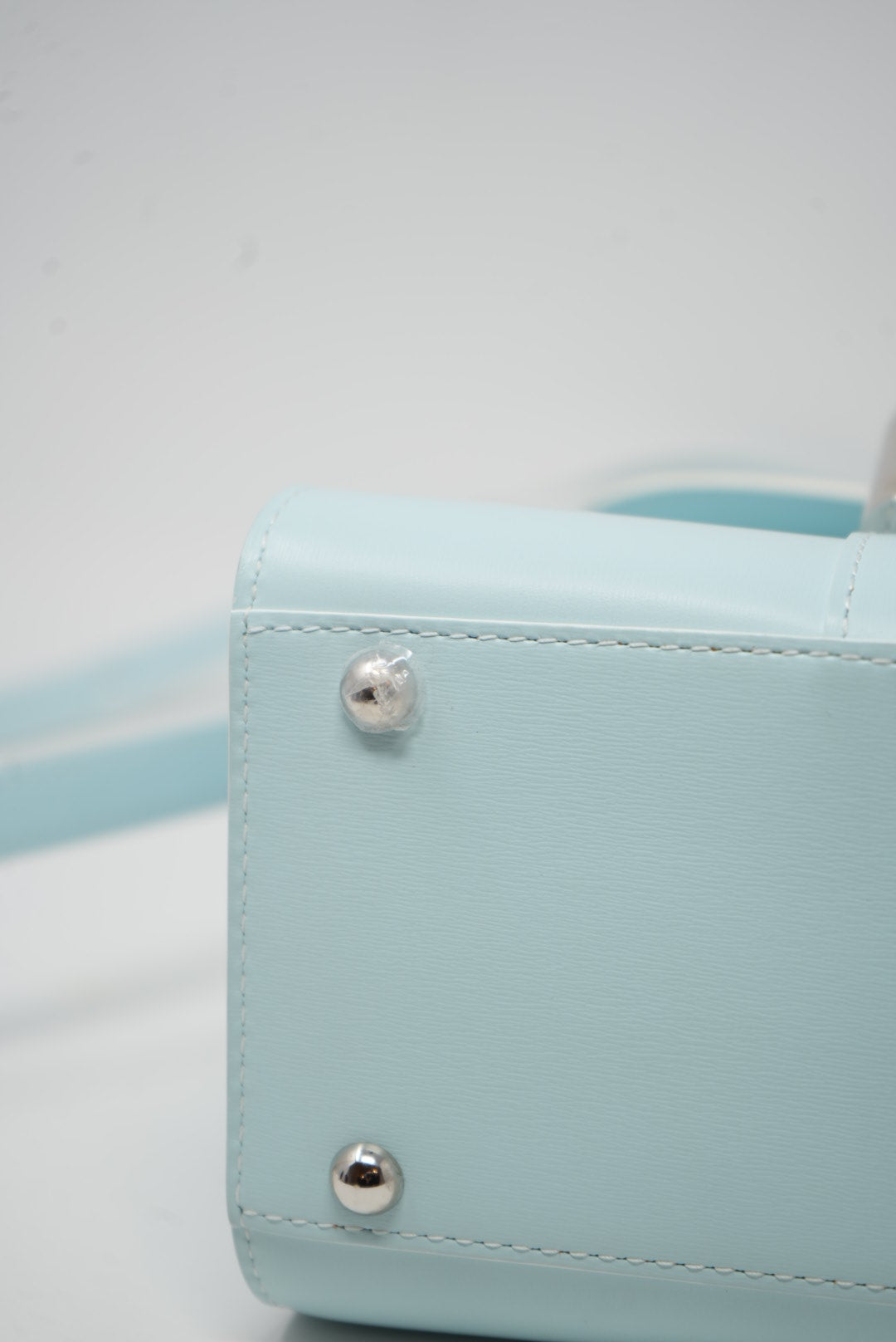 Delvaux Mini Brillant Handbag Light Blue