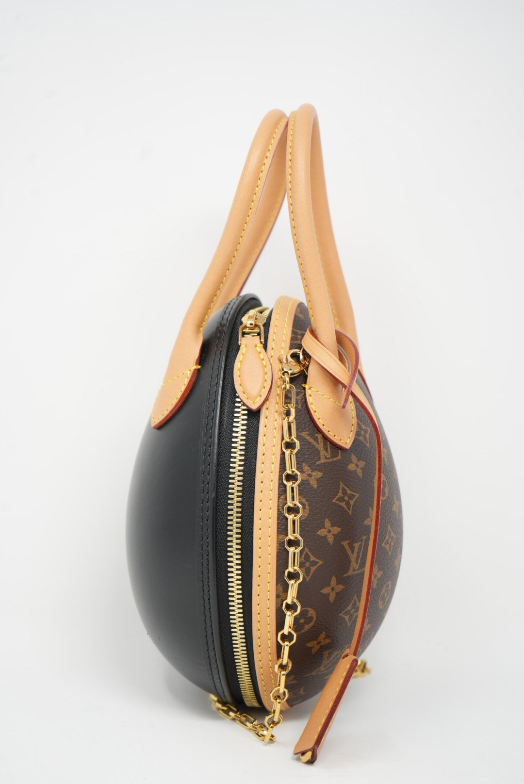 Louis Vuitton 2022 Brown Canvas Monogram Egg Bag