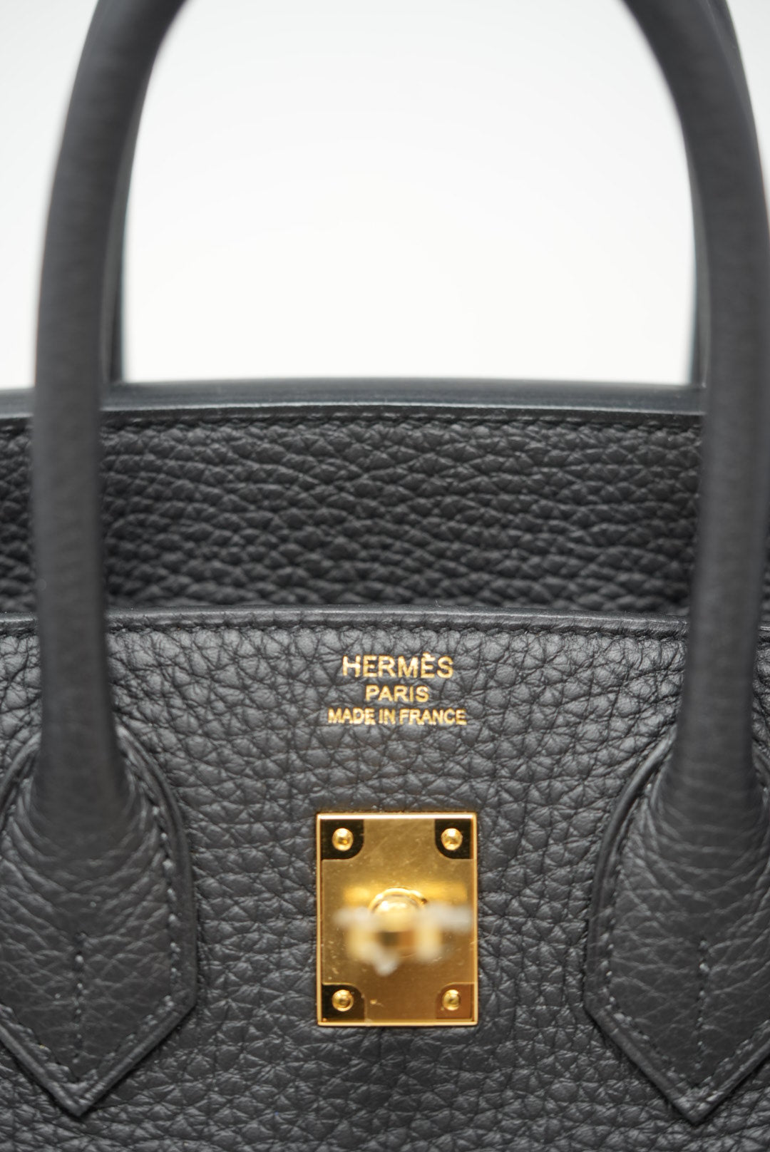 Hermes 2021  Birkin 25 Togo Leather Black GHW