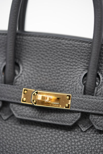 Hermes 2021  Birkin 25 Togo Leather Black GHW
