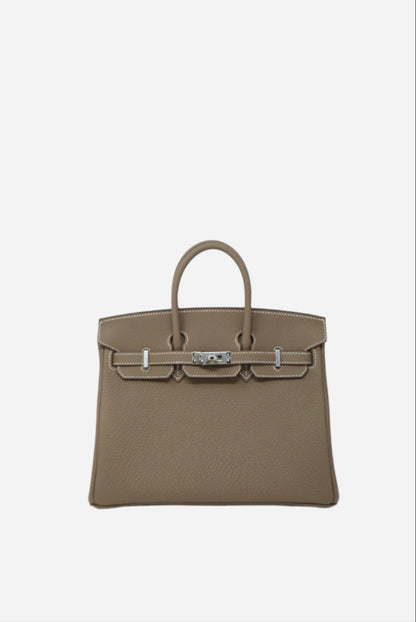 Hermes Togo Birkin 25 Etoupe BrandNew W/full set W 2024-2025