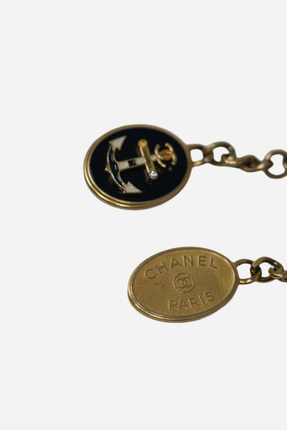Pre-Owned Chanel Calfskin Medallion 2.55 Medium